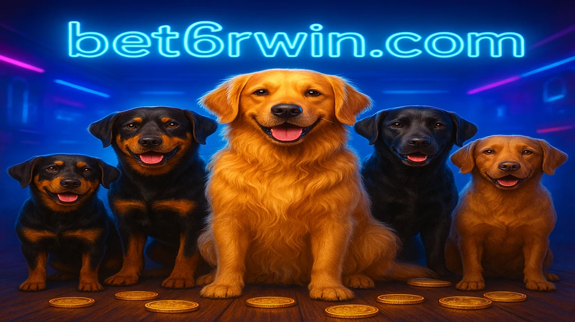 6rwin প্ল্যাটফর্মে খেলার জন্য The Dog House Megaway শিরোনামের মিত্র কুকুর-থিমা অনলাইন গেমটি উপলব্ধ। পাঁচটি আলাদা কুকুর প্রজাতি বড় পুরস্কারের জন্য প্রস্তুত।